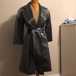 Banana Republic grey trench coat. Size XS.
